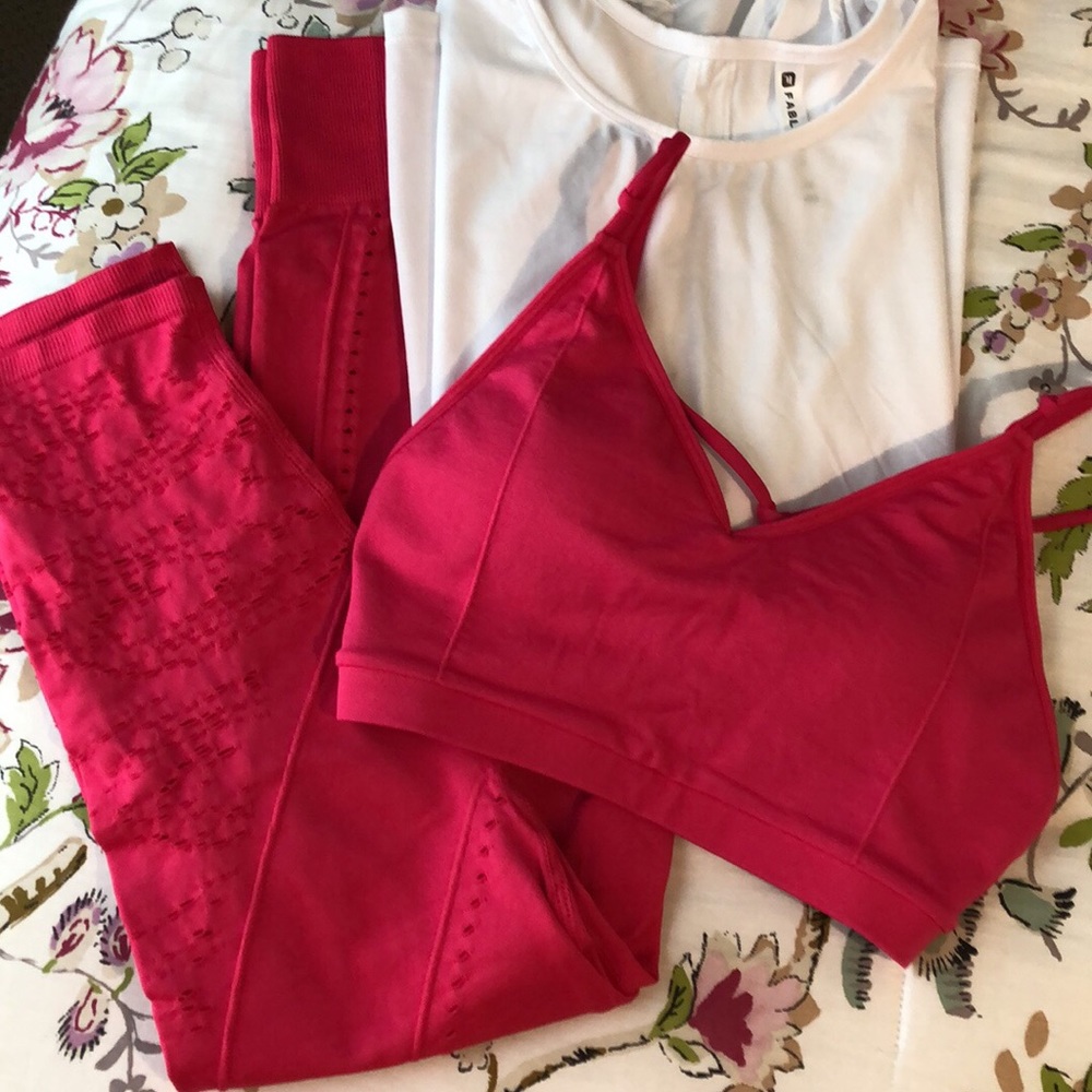 Fabletics 3 piece outfit